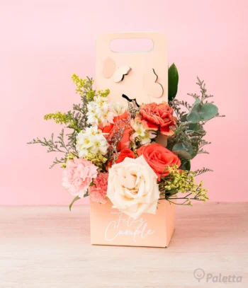 Caja de Jardín - Regalo de flores en Bucaramanga
